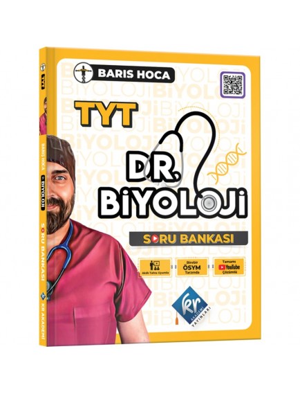 Kr Akademi Yayınları Tyt Biyoloji Dr. Barış Hoca Soru Bankası