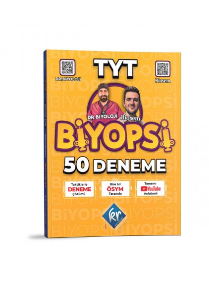 Kr Akademi Yayınları Tyt Biyopsi 50 Biyoloji Denemesi