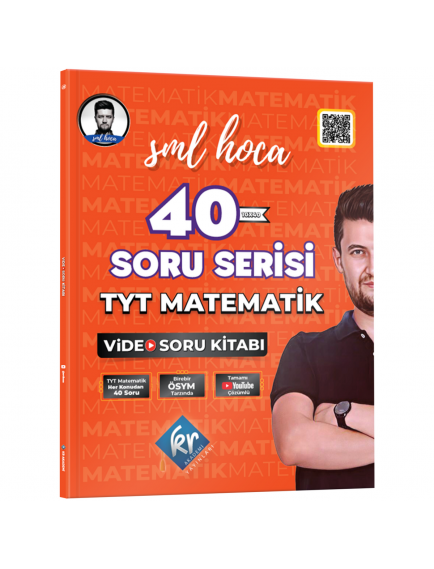 Kr Akademi Yayınları Tyt Matematik Sml Hoca 40 Soru Serisi Video Soru Kitabı