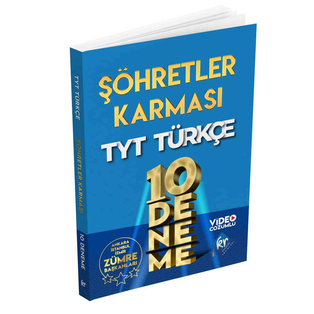 Kr Akademi Yayınları Tyt Türkçe Şöhretler Karması 10 Deneme