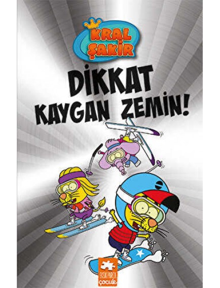 Kral Şakir 12 Dikkat Kaygan Zemin! - Varol Yaşaroğlu - Eksik Parça Yayınları