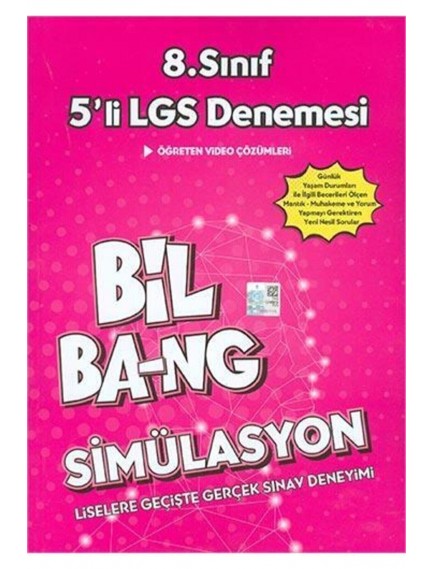 Kültür Yayınları 8. Sınıf Simülasyon 5'Li Lgs Denemesi