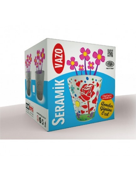 Kumtoys Seramik Saksı Sv01
