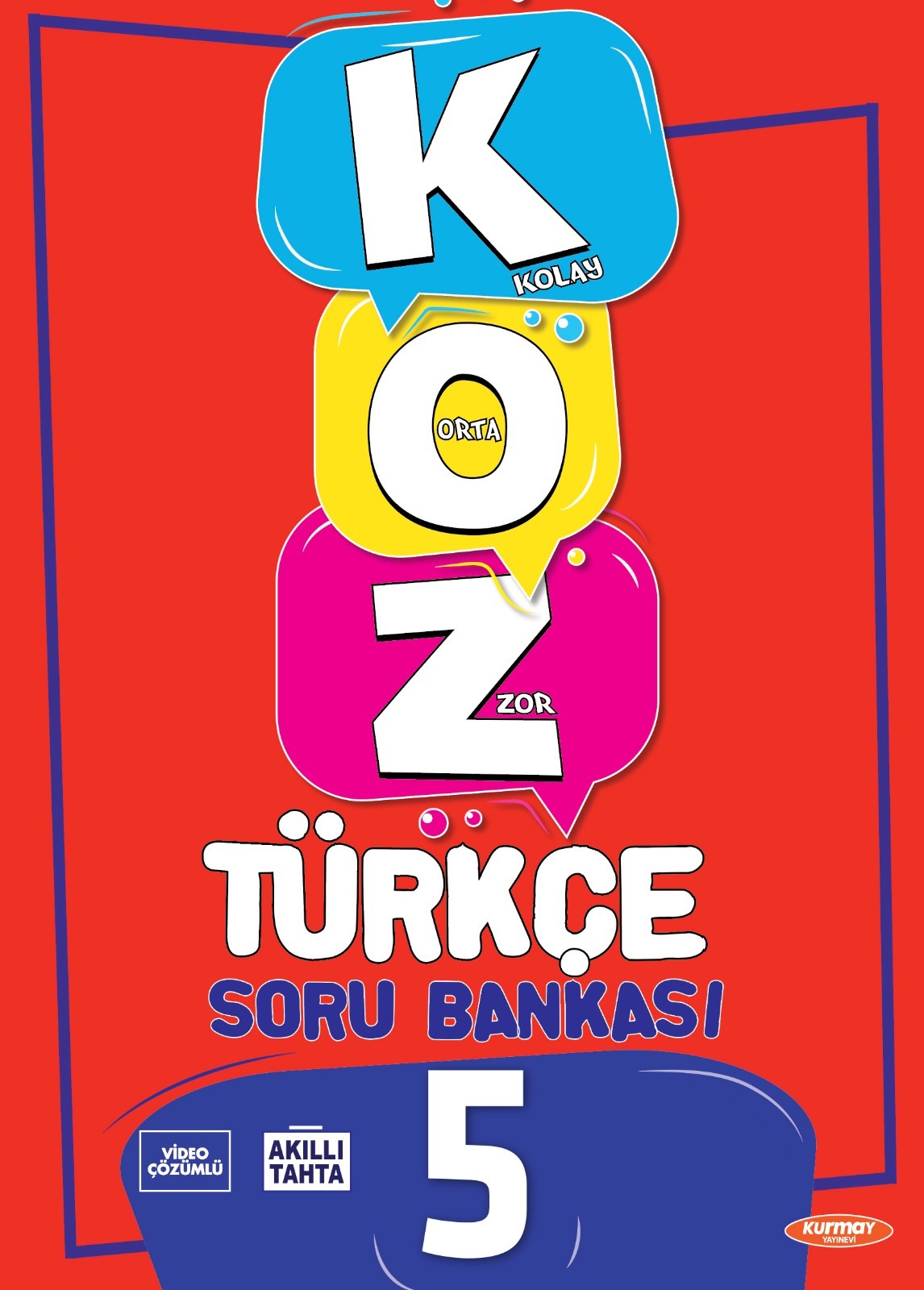 Kurmay Yayınları 5. Sınıf Türkçe Koz Soru Bankası