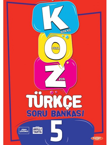 Kurmay Yayınları 5. Sınıf Türkçe Koz Soru Bankası