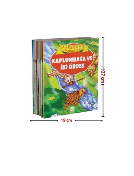 La Fontaıne Masalları (10 Adet) - La Fontaine - Ema Yayınları