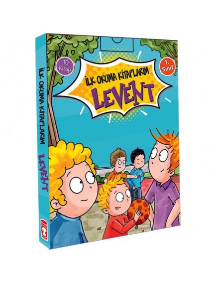 Levent İlk Okuma Kitaplarım 1. Sınıf (10 Kitap) - Mustafa Orakçı - Timaş Çocuk Yayınları