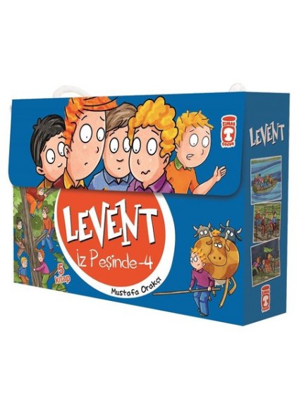 Levent İz Peşinde 4 (5 Kitap) -Mustafa Orakçı - Timaş Yayınları