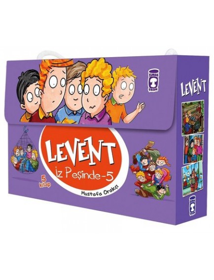 Levent İz Peşinde 5 (5 Kitap) - Mustafa Orakçı - Timaş Yayınları