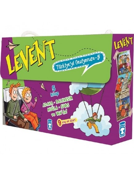 Levent Türkiye'Yi Geziyorum 5 (5 Kitap) - Mustafa Orakçı - Timaş Yayınları