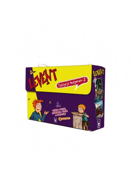 Levent Türkiyeyi Geziyorum 2 (5 Kitap) - Mustafa Orakçı - Timaş Yayınları