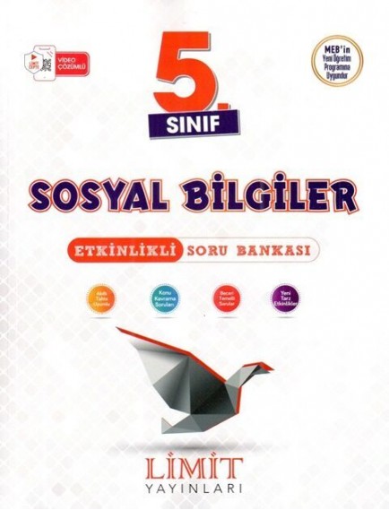 Limit Yayınları 5. Sınıf Sosyal Bilgiler Soru Bankası