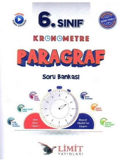 Limit Yayınları 6.Sınıf Paragraf Soru Bankası(27)