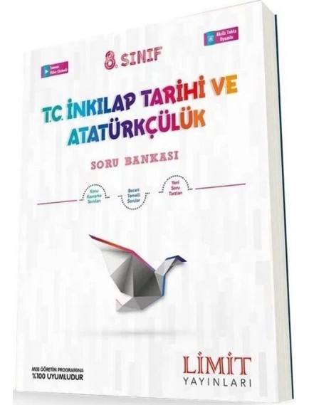 Limit Yayınları 8. Sınıf İnkılap Tarihi Kronometre Soru Bankası 