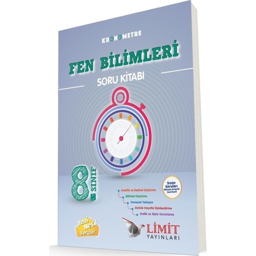 Limit Yayınları 8. Sınıf Fen Bilimleri Soru Kitabı