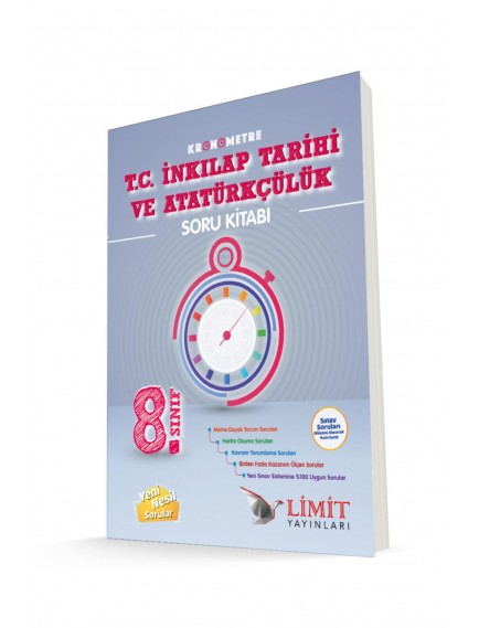 Limit Yayınları 8. Sınıf T.C. İnkılap Tarihi ve Atatürkçülük Soru Kitabı