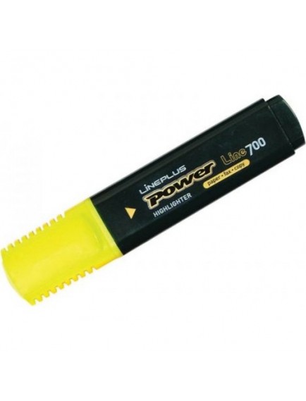 Line Plus Power Line  700 Fosforlu Kalem Sarı