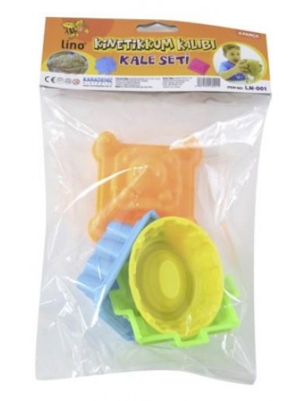 Lino Kinetik Kum Kalıbı Kale Seti Ln-001