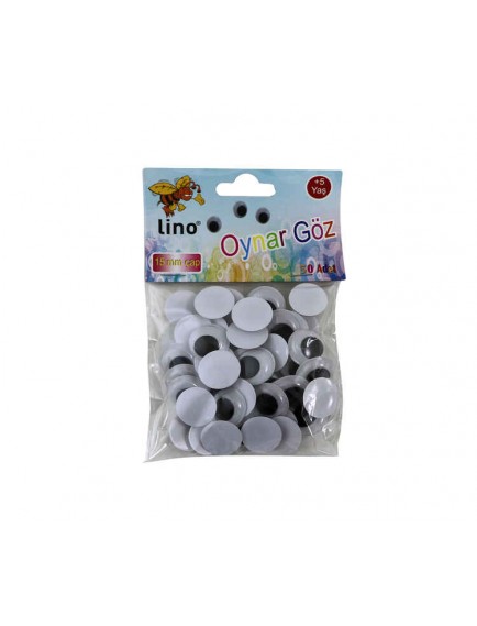 Lino Oynar Göz 15 Mm. 50Li Rbz-016-A