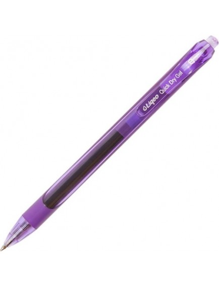 Liqeo Instant Dry Basmalı Jel Kalem 0.7 Mm Mor