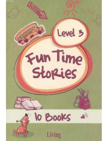 Living Publishing English Dictionary Level 3 10 Kitap Set