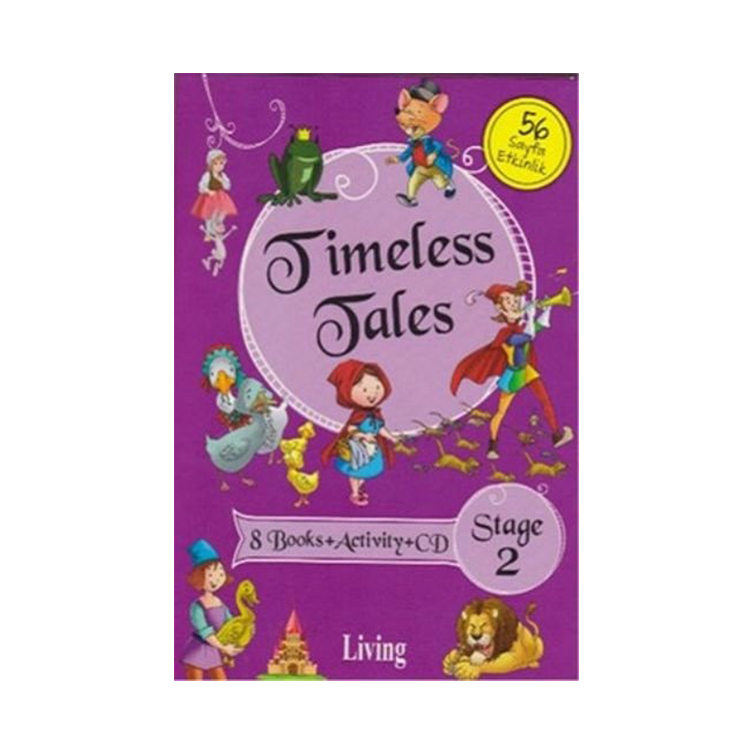 Living Publishing English Dictionary Stage 2 Timeless Tales Books+Activity