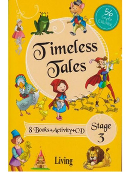Living Publishing English Dictionary Stage 3 Timeless Tales Books+Activity