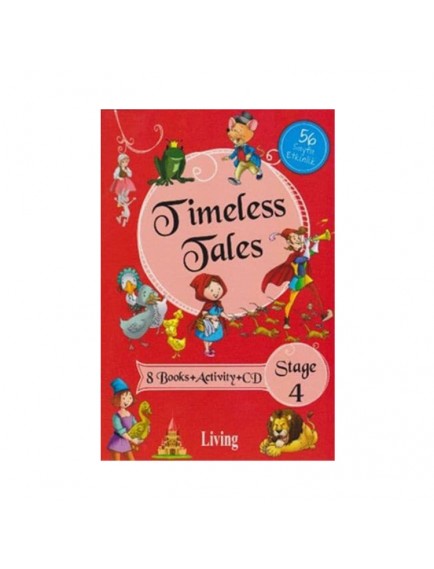 Living Publishing English Dictionary Stage 4 Timeless Tales Books+Activity