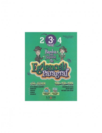 Lodos Yayınları 3. Sınıf Eğlenceli Paragraf