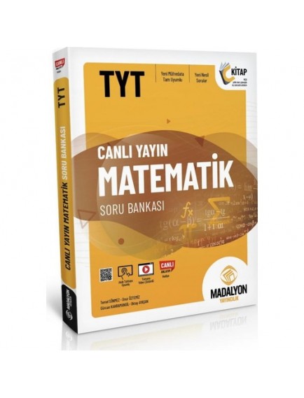 Madalyon Yayınları Tyt Canlı Yayın Matematik Soru Bankası