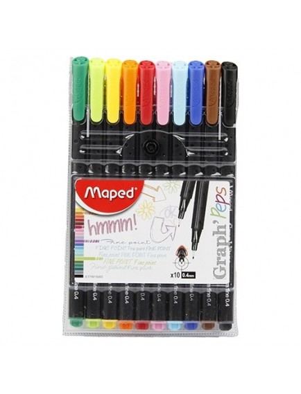 Maped 10 Renk Graphpeps Keçeli Kalem Seti 749150