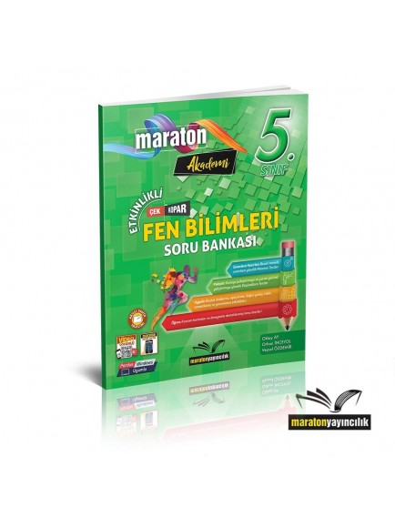 Maraton Yayınları 5. Sınıf Fen Bilimleri Etkinlikli Soru Bankası