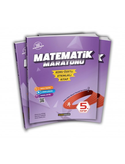 Maraton Yayınları 5. Sınıf Matematik Konu Özetli Soru Bankası