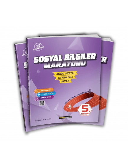 Maraton Yayınları 5. Sınıf Sosyal Bilgiler Konu Özetli Soru Bankası