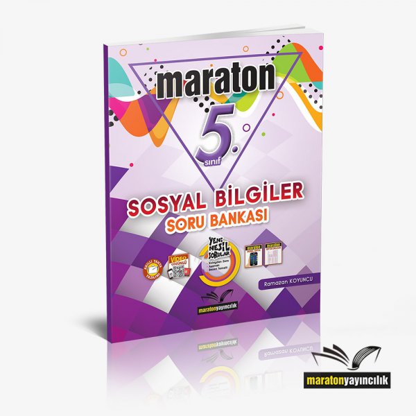 Maraton Yayınları 5. Sınıf Sosyal Bilgiler Soru Bankası