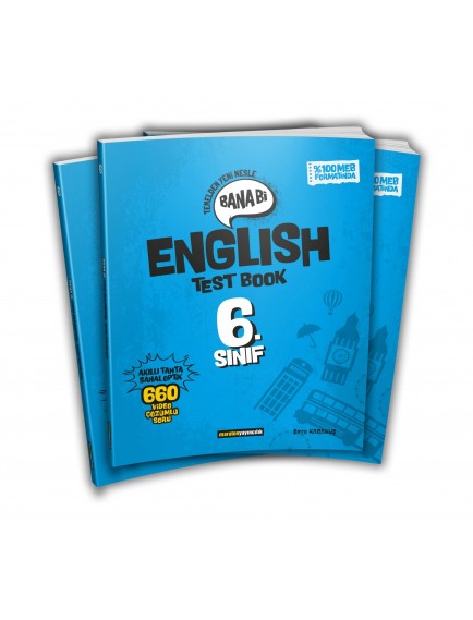 Maraton Yayınları 6. Sınıf English Bana Bi Test Book
