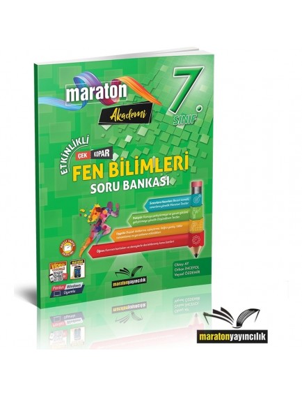 Maraton Yayınları 7. Sınıf Fen Bilimleri Etkinlikli Soru Bankası