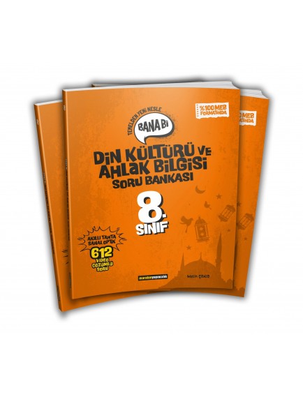 Maraton Yayınları 8. Sınıf Din Kültürü Bana Bi Soru Bankası