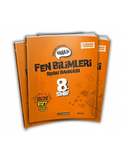 Maraton Yayınları 8. Sınıf Fen Bilimleri Bana Bi Soru Bankası