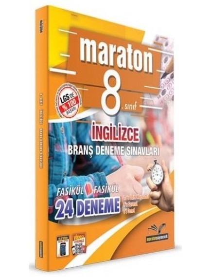 Maraton Yayınları 8. Sınıf İngilizce 24'lü Deneme