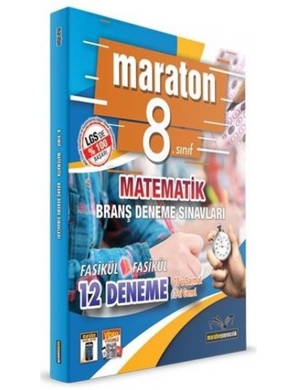 Maraton Yayınları 8. Sınıf Matematik 12'li Deneme