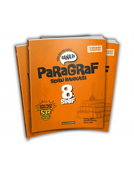 Maraton Yayınları 8. Sınıf Paragraf Bana Bi Soru Bankası