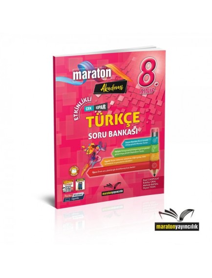 Maraton Yayınları 8. Sınıf Türkçe Etkinlikli Soru Bankası