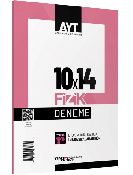 Marka Yayınları Ayt Fizik 10X14 Deneme