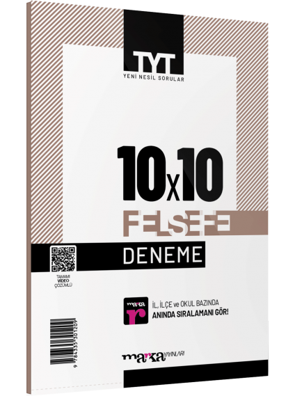 Marka Yayınları Tyt Felsefe 10X10 Deneme