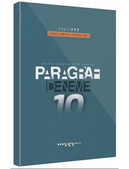 Marka Yayınları Tyt Paragraf 10'lu Deneme