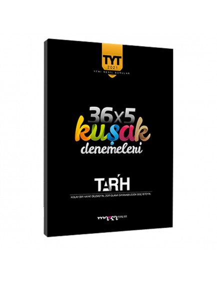 Marka Yayınları Tyt Tarih Kolaydan Zora  Kuşak 36'Lı Deneme