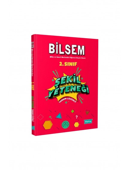Markaj Yayınları 2. Sınıf Bilsem Şekil Yeteneği 