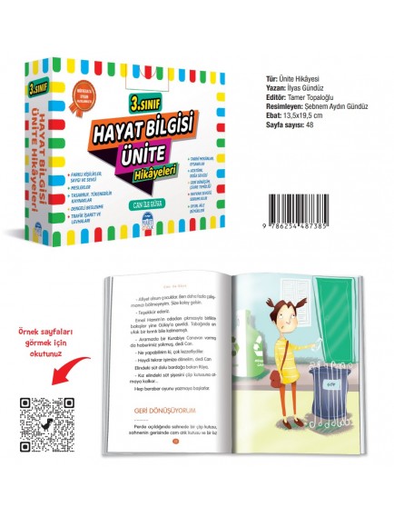 Martı Yayınları 3 . Sınıf Hayat Bilgisi Ünite Hikayeleri