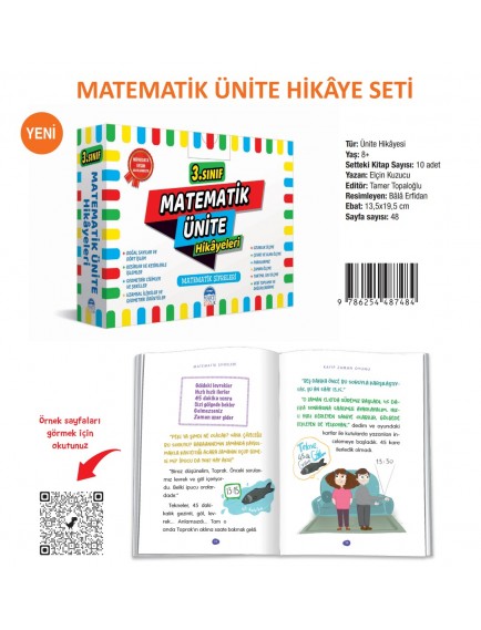 Martı Yayınları 3 . Sınıf Matematik Ünite Hikayeleri